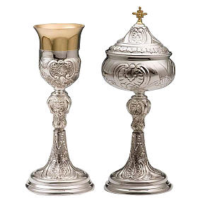 Chalice and Ciborium Silver 800, Sagittario model