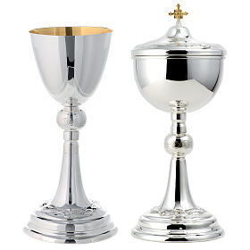 Chalice and Ciborium Silver 800, Pesci model