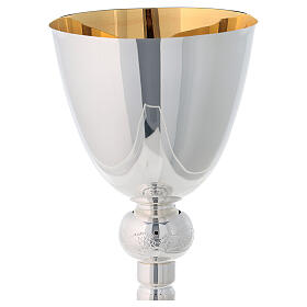 Chalice and Ciborium Silver 800, Pesci model