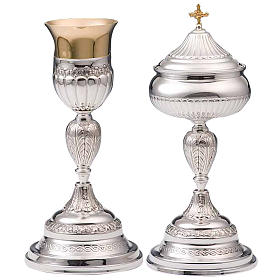 Chalice and Ciborium Silver 800, Pegaso model