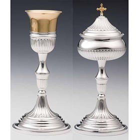 Chalice and Ciborium Silver 800, Lira model