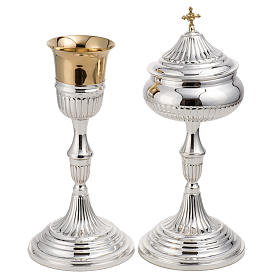 Chalice and Ciborium Silver 800, Lira model