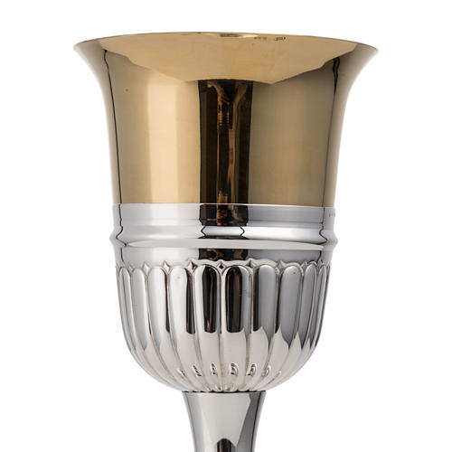 Chalice and Ciborium Silver 800, Lira model 11