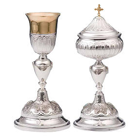 Chalice and Ciborium Silver 800