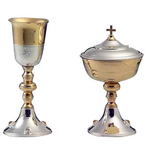 Chalice and Ciborium in Silver 800, Ursa Major model 1