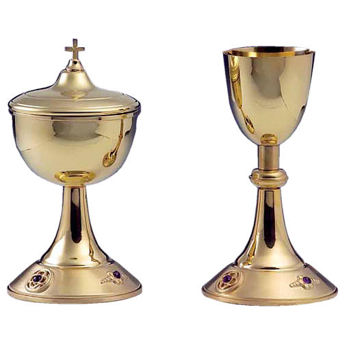 Chalice and Ciborium in Silver 800, Ursa Minor model 1