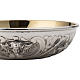 Bowl Paten in silver 800 with angel decoration s3