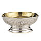 Bowl Paten in silver 800, gold plated interior s5