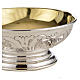 Bowl Paten in silver 800, gold plated interior s6