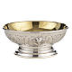 Bowl Paten in silver 800, gold plated interior s1