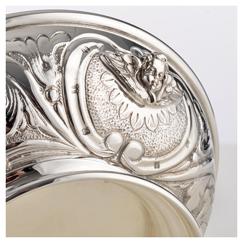 Bowl Paten in silver 800, gold plated interior 7
