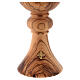 Chalice in olive wood and golden brass, Bethlehem Monastery s3