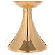 Concelebration chalice 750 ml 24k gold plated brass simple base s3