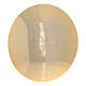 Patena Cruz de Consagração latão dourado 24K 12 cm s1