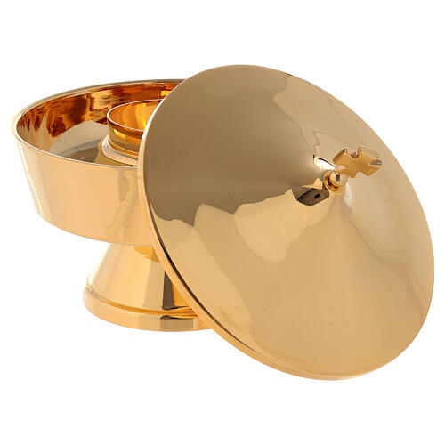 Intinction set of gold-plated brass 15 cm 2