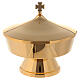 Intinction set of gold-plated brass 15 cm s4
