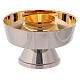 Pisside ottone dorato 24k due specie convertibile 15 cm s1