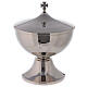 Zwei-Arten Ziborium aus zweifarbigem Messing (Gold und Silber), 20 cm s6