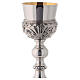 Malina chalice Mary Joseph and the Sacred Heart, silver-plated brass s3