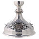 Malina chalice Mary Joseph and the Sacred Heart, silver-plated brass s4