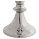 Chalice pyx paten silver-plated brass with interweaving decoration s8