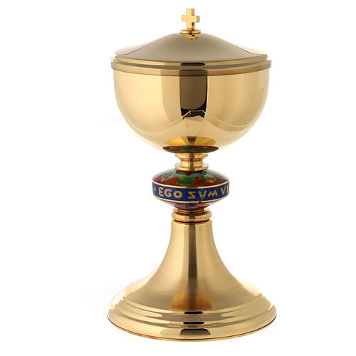 Cálice e píxide nó esmaltado colorido 5