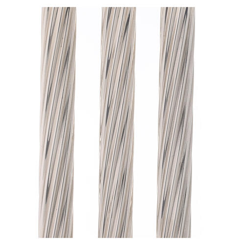 Crosse épiscopale Lavement des pieds laiton bicolore moulé 10