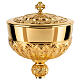 Molina ciborium for concelebration, 925 silver cup, Romanic style, 500 hosts s2