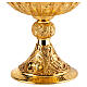 Molina ciborium for concelebration, 925 silver cup, Romanic style, 500 hosts s3