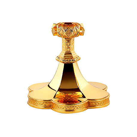 Molina Gothic chalice of gold plated 925 silver, d. 4 in 3