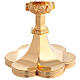 Cáliz Molina estilo gótico plata 925 dorado diámetro 10 cm s4