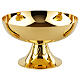 Chalice ciborium offertory paten Molina hammered gilded brass s4