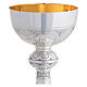 Calice ciboire coupe argent Molina HOC EST ENIM CORPUS MEUM style roman s2