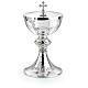 Calice pisside coppa argento Molina HOC EST ENIM CORPUS MEUM romanico s3