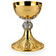 Calice pisside Molina classico argento 925 due specie diametro 12 cm s1