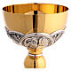 Molina chalice and ciborium with four Evangelists, classic style, 925 silver cup s5