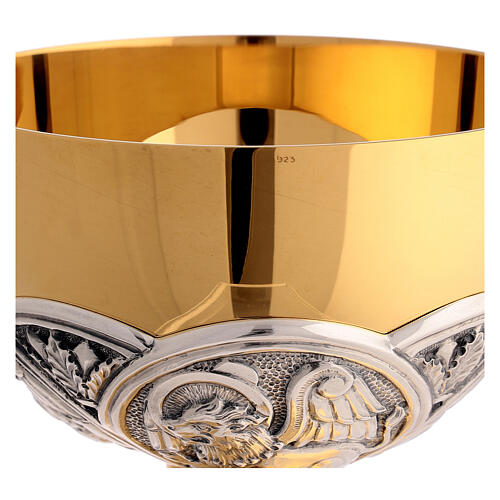 Calice ciboire Molina 4 Évangélistes collection classique coupe argent 925 11