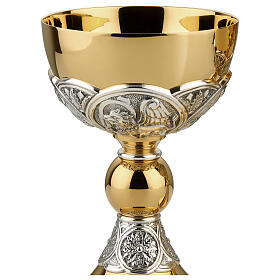 Calice pisside Molina 4 evangelisti classico tutto argento 925