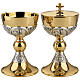 Calice pisside Molina 4 evangelisti classico tutto argento 925 s1