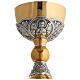 Calice pisside Molina 4 evangelisti classico tutto argento 925 s8