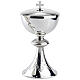 Chiselled calice ciborium and bowl paten by Molina, artistic silver collection s3