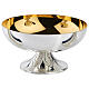 Chiselled calice ciborium and bowl paten by Molina, artistic silver collection s5