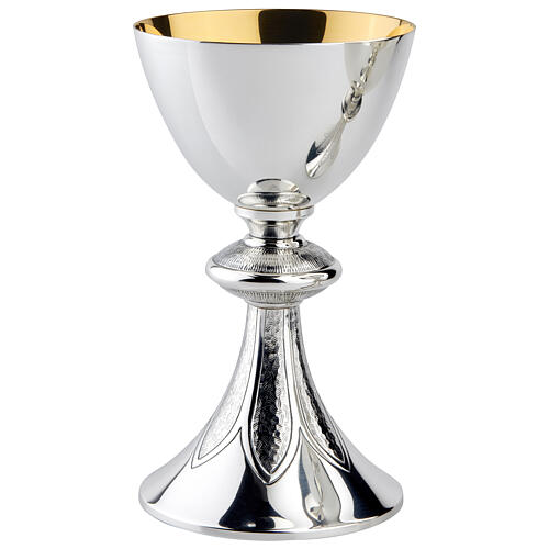 Calice pisside patena offertoriale cesellati Molina collezione argento artistico  1