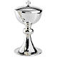 Molina chalice ciborium and bowl paten, slightly hammered, silver-plated s3