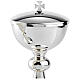 Molina chalice ciborium and bowl paten, slightly hammered, silver-plated s4