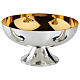 Molina chalice ciborium and bowl paten, slightly hammered, silver-plated s5
