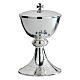 Molina ciborium of hammered silver-plated brass s1