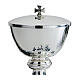 Molina ciborium of hammered silver-plated brass s2