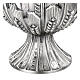 Silver-plated ciborium with embossed wheat pattern, Molina, 8 in s3