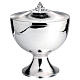 Silver ciborium with Molina hammered decoration 22 cm s1